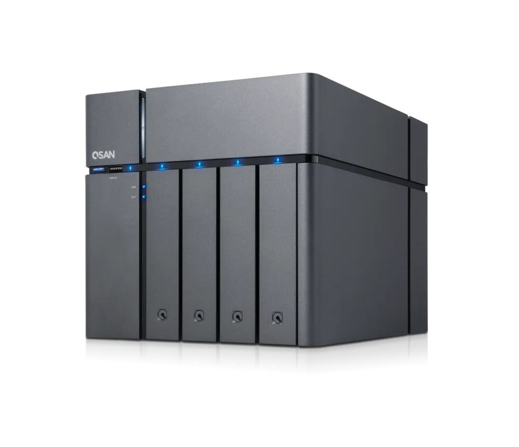 QSAN XCUBE NAS XN7004R 2BAY i3 3.9 GHz DUAL-CORE 8GB DDR4 RAM