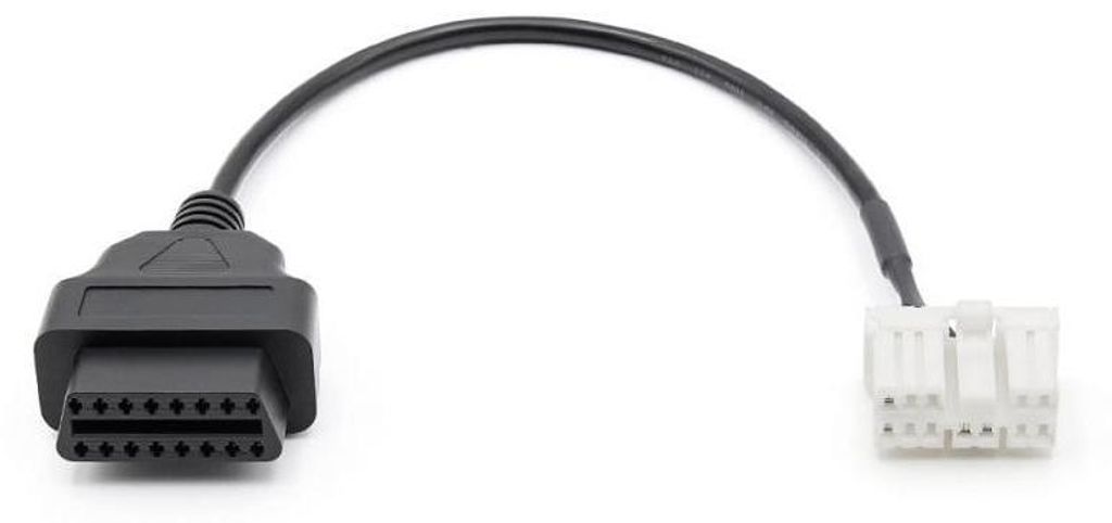 OBDII-Kabel (12-polig auf 16-polig) für Tesla Model X und Produktbild 