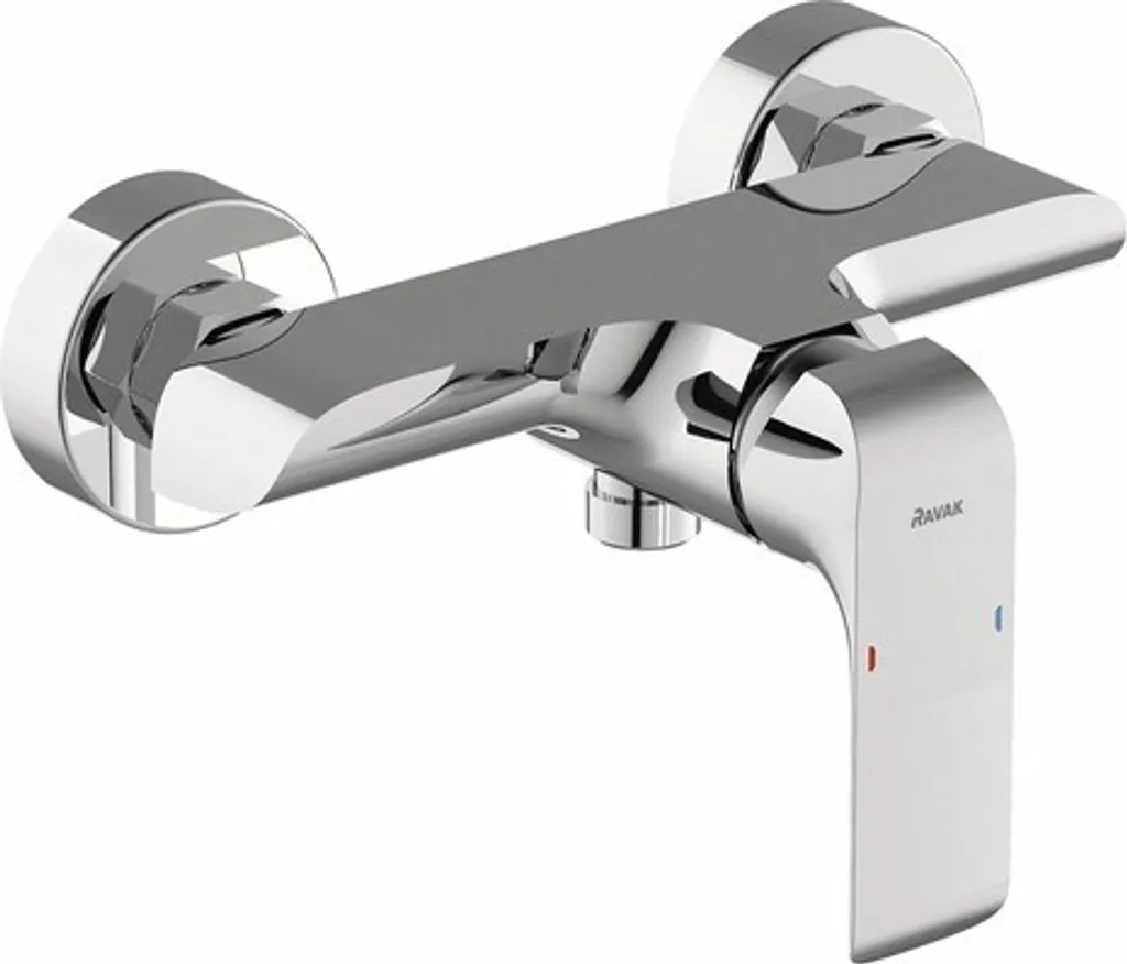 Ravak Flat X070121: Miscelatore Monocomando Doccia Ottone Cromo