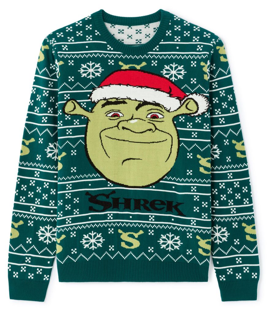 Celio Shrek-Weihnachtspullover L