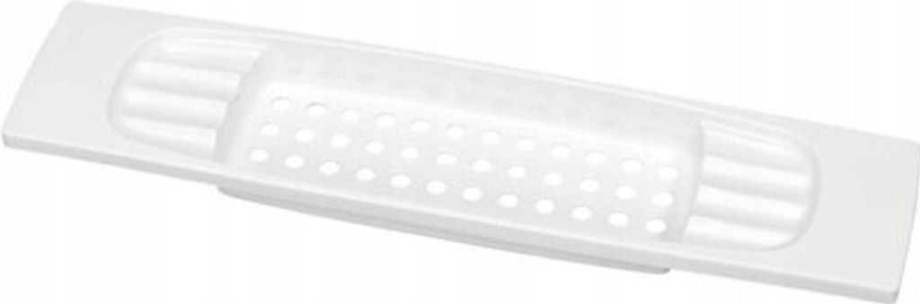 Tablette de bain pour baignoire plastique blanc 5x16.5x69 Image du produit 