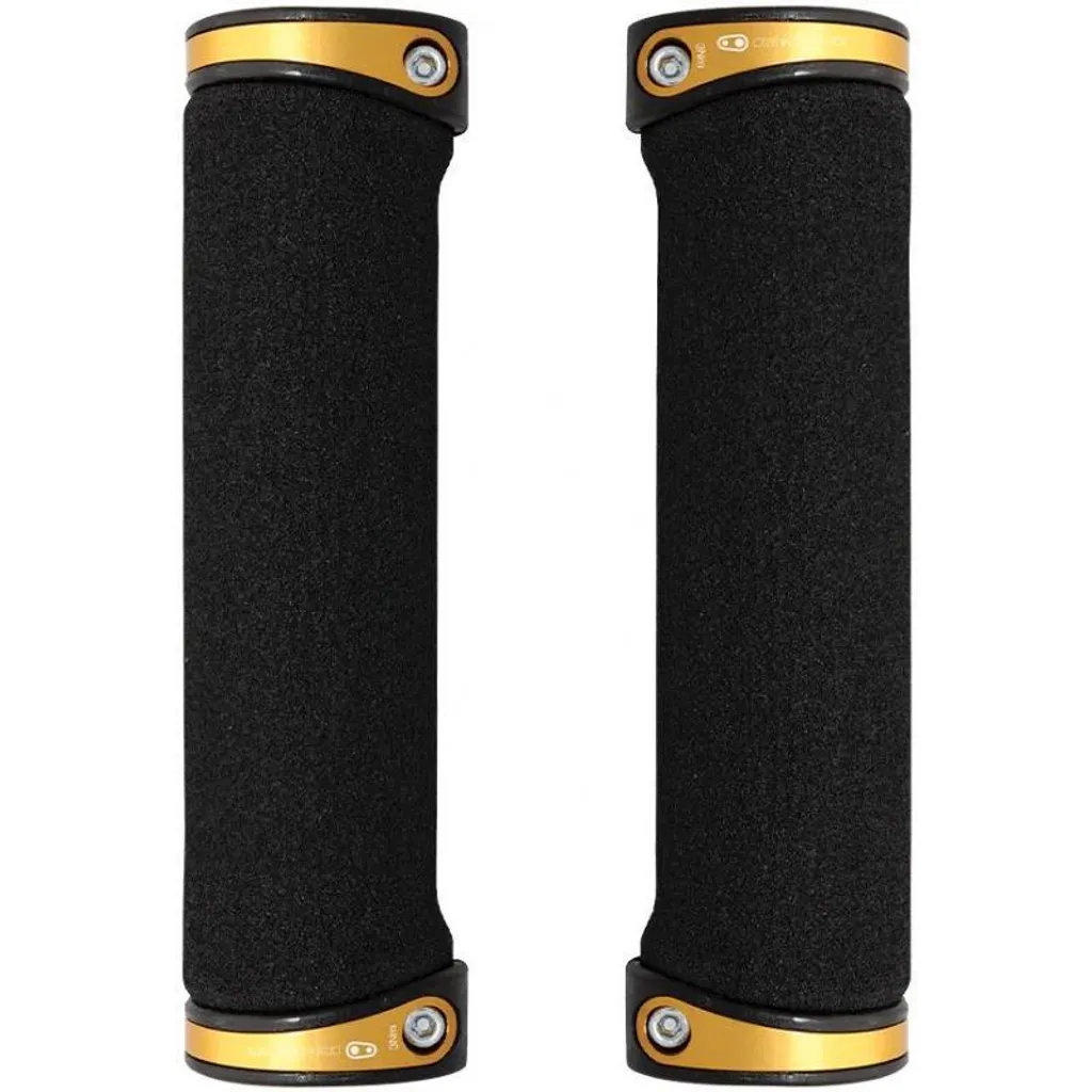 Poignées VTT Cross-Country Crankbrothers Cobalt 130 mm Noir Or 14918
