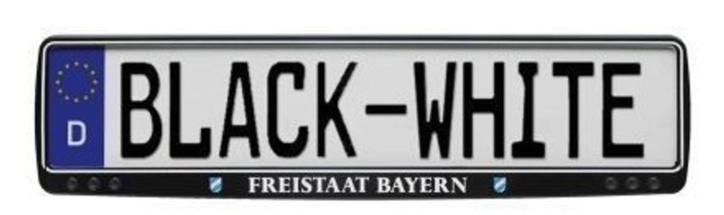 Kennzeichenhalter Universal FREISTAAT BAYERN 18.513 Produktbild 