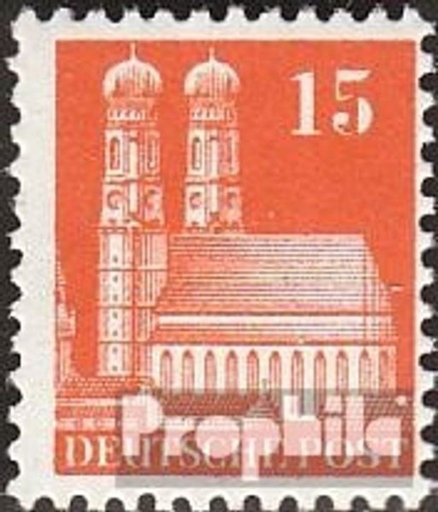 Briefmarken Bizone (Alliierte Besetzung) 1948 Mi 81W F gestempelt Bauten