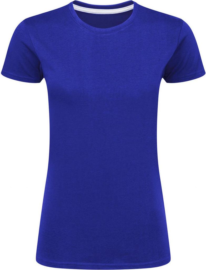 SG SGTee F | Ladies' Perfect Print Tagless Tee - Damen T-Shirt - Farbe: Royal Blue - Größe: XL