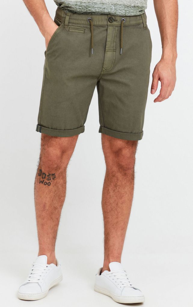 SOLID SDLaris Herren Chino Shorts Bermuda Kurze Hose mit Rippbund und Stretch Regular Fit
