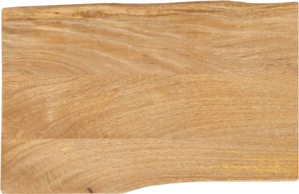 "2026 Promotion" Tischaccessoires, Tischplatte, mit Baumkante 50x40x2,5 cm Massivholz Mango - Tischplatten CC22505