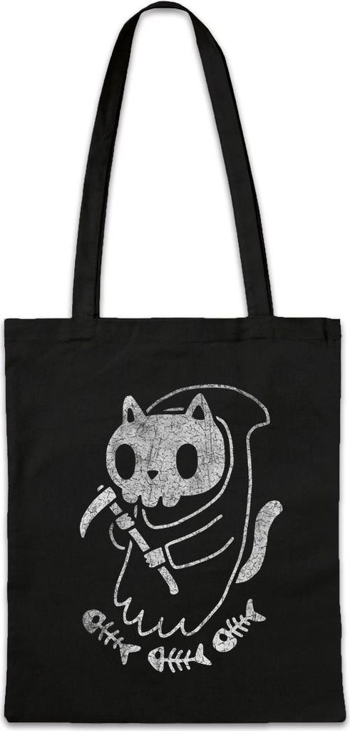 Urban Backwoods Cat Reaper II, Stofftasche, Farbe: Schwarz