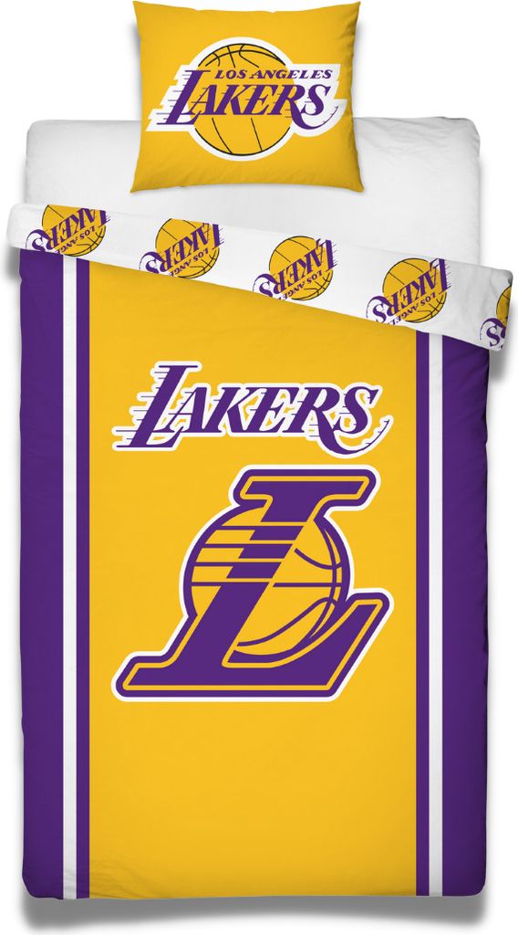 Bettwäsche-Set 155x220, NBA Team Los Angeles Lakers Produktbild 