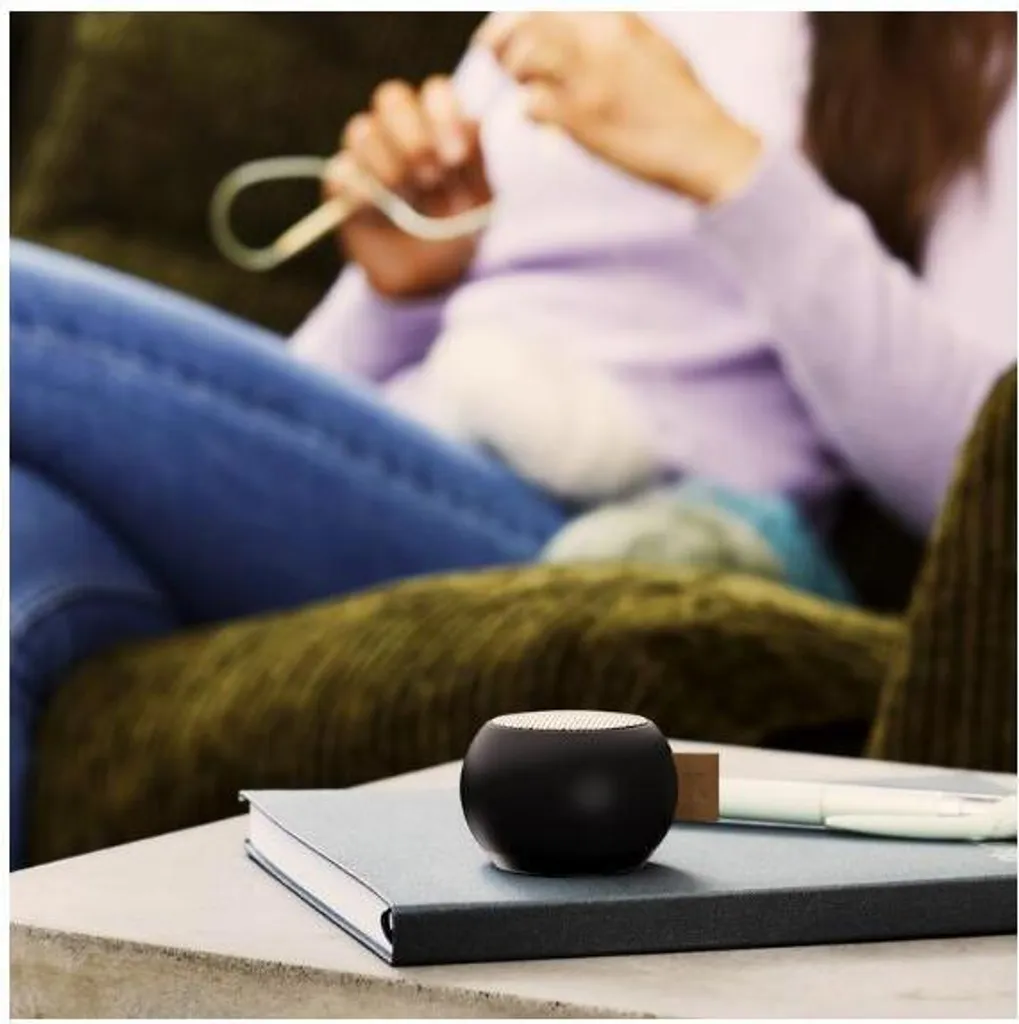 KREAFUNK aGO mini Enceinte portable stéréo Noir - Mini format puissant