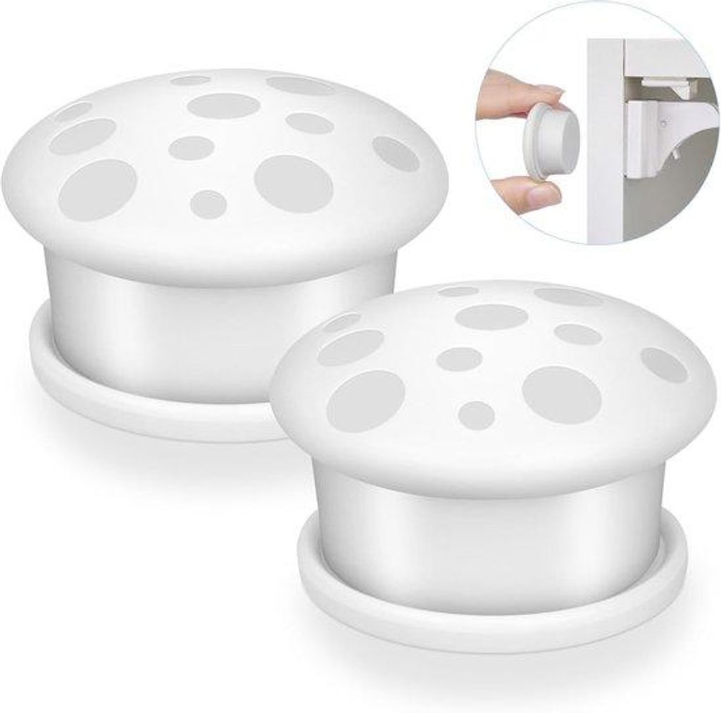 Magnetische Kinderschlösser, 2 Stück, magnetische Kastenschlösser, Zugangsmöglichkeiten
