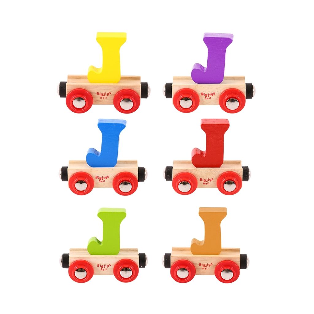 Bigjigs Rail – Vagone Merci In Legno – Compatibile Con Altri Binari