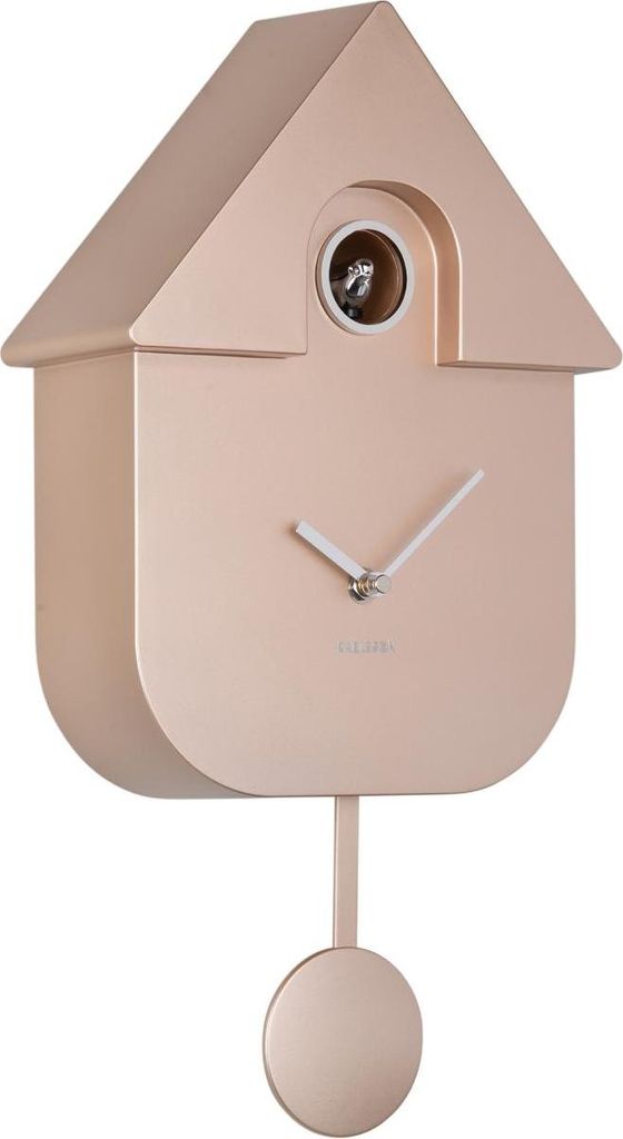Karlsson - Kuckucksuhr Modern Cuckoo Metallic - Rose Gold - Produktbild 