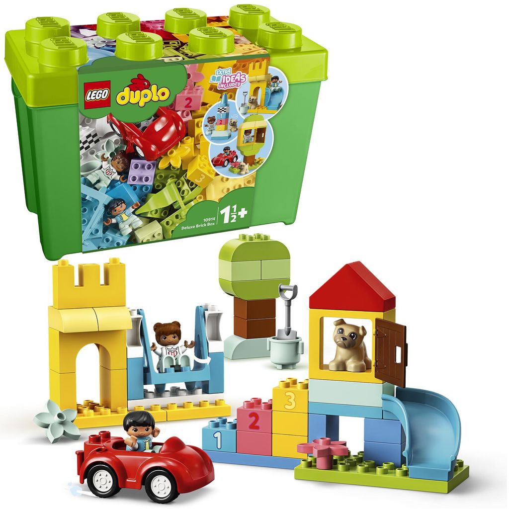 Motorikspielzeug Spielzeug Ab 18 Mo Lego DUPLO Deluxe Steinebox