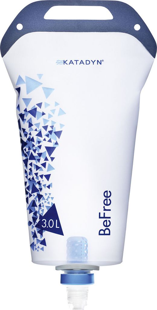 Katadyn BeFree, 3 l, Bílá, Modrá, 2 l/min, 230 mm, 75 mm, Obrázek produktu 
