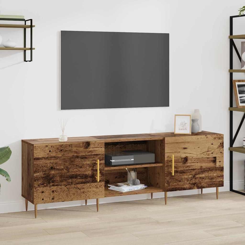 Möbel TV-Schränk Altholz 150 x 30 x 50 cm Holzwerkstoff - Produktbild 