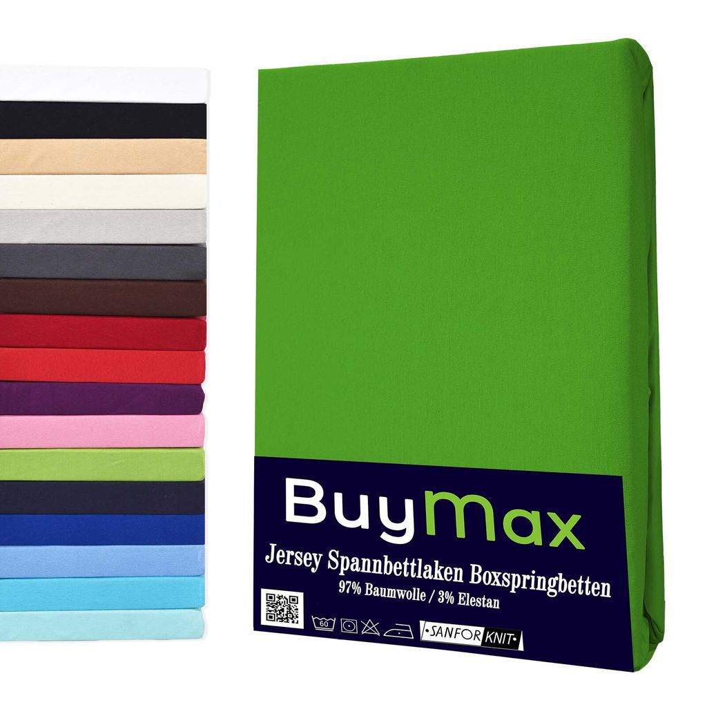 Buymax® Spannbettlaken Wasserbettlaken Jersey Wasserbett Produktbild 