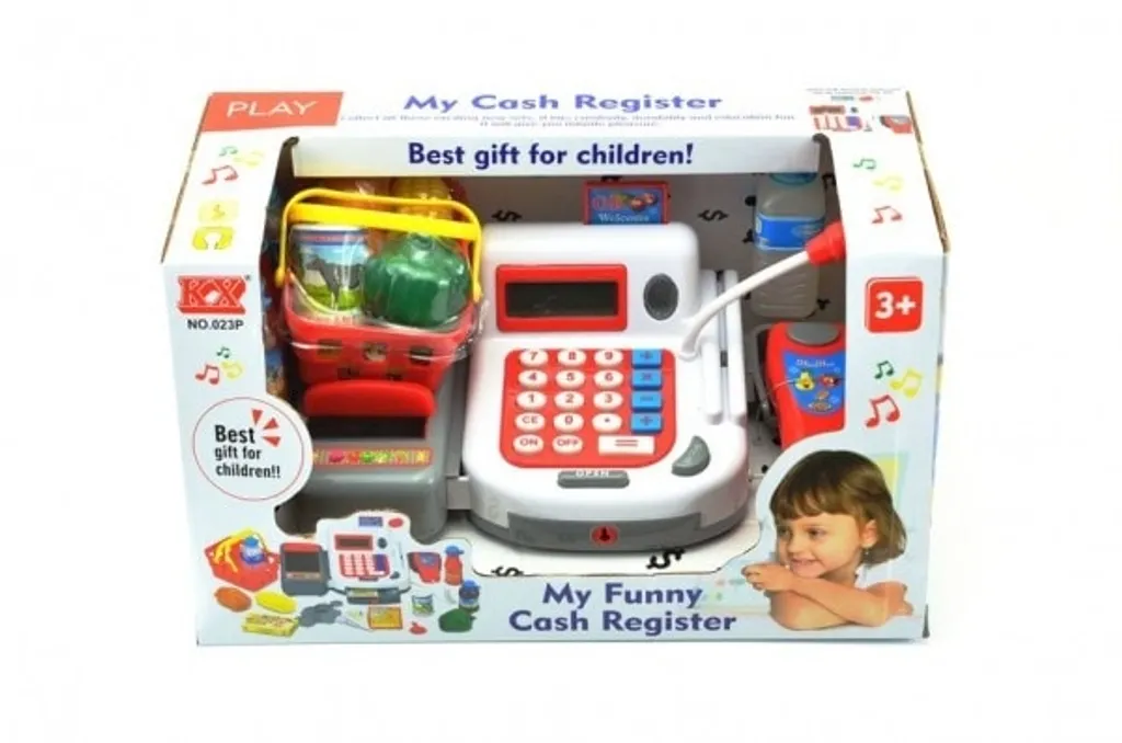 Caisse enregistreuse Teddies 30cm robuste et interactive pour le plaisir - 9