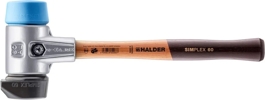 Mazza SIMPLEX 60mm Halder 3112.260 | Eleganza e Potenza in Officina