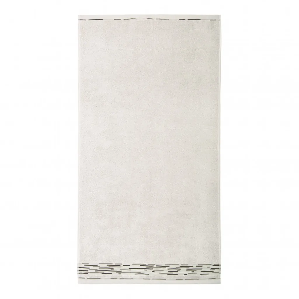 Telo Bagno Zwoltex Grafik 70x140 Beige - Qualità Hotel 5 Stelle