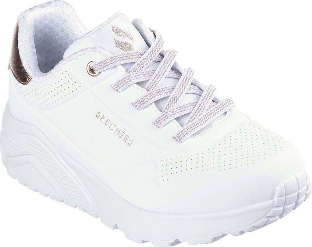 Skechers Uno Lite Metallic Mode Sportschuhe Weiß EU 36 Produktbild 