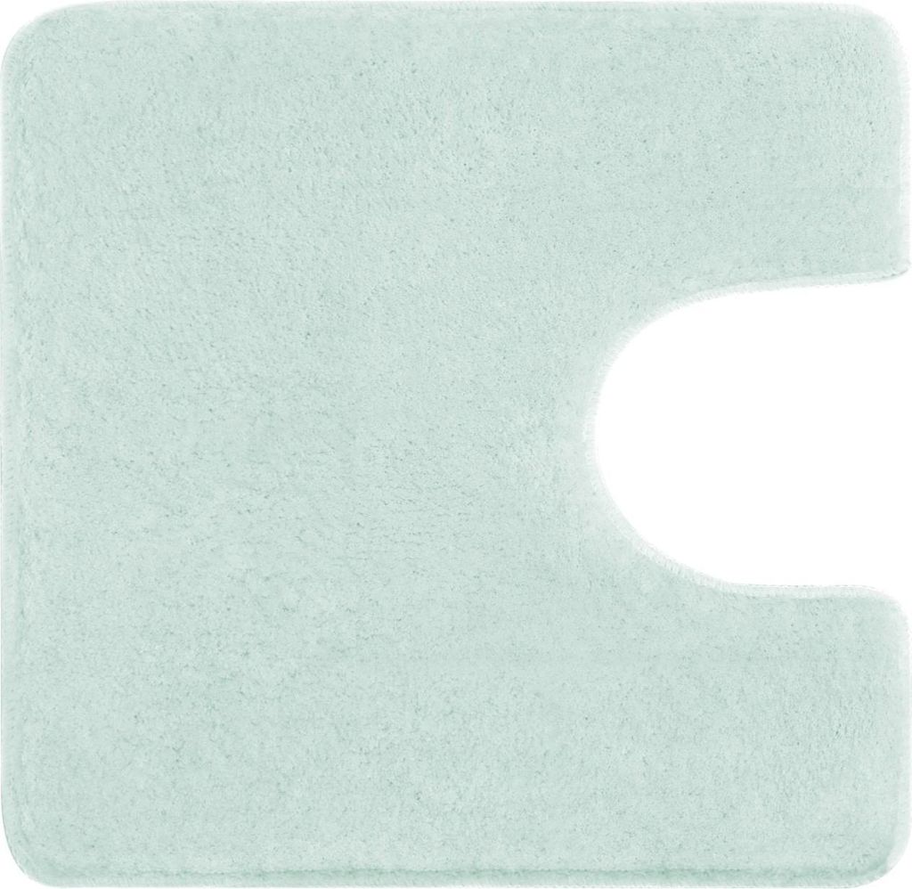 Kleine Wolke WC-Vorleger MEADOW Opal 50 x 50 cm mit Ausschnitt