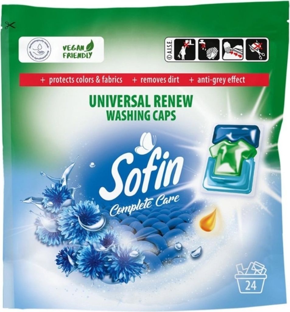Sofin, Uniwersalne kapsułki do prania, 24 sztuki Produktbild 