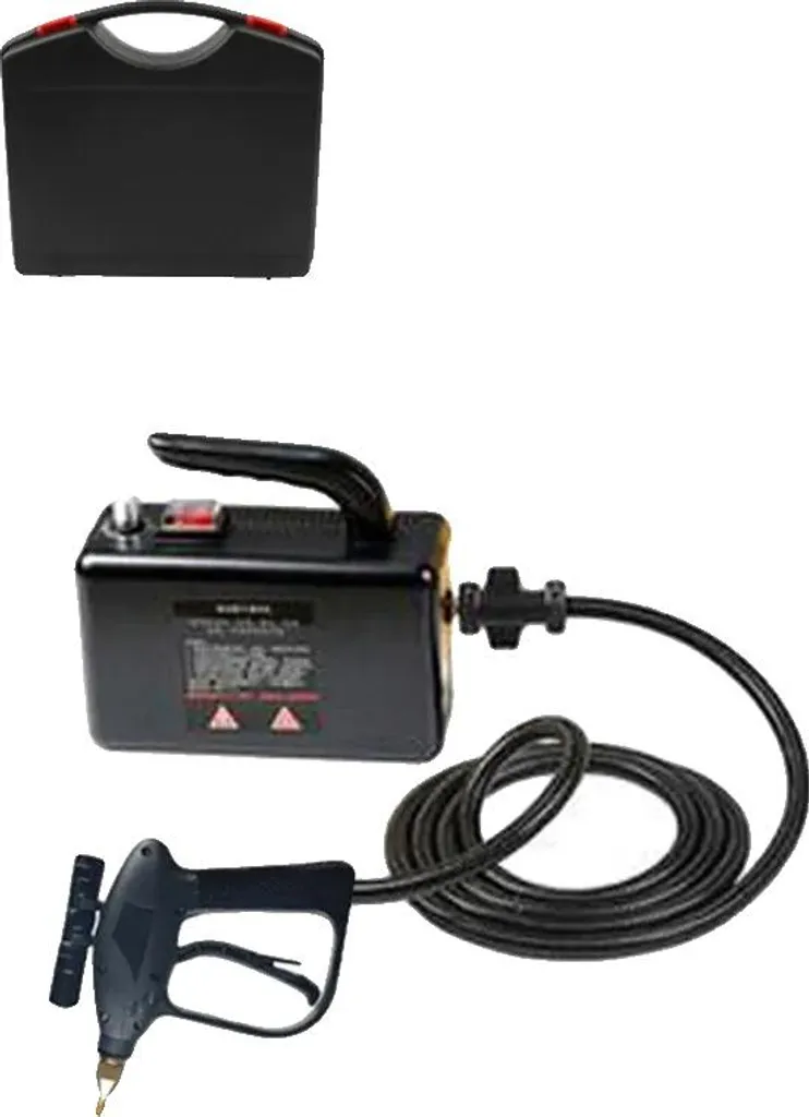 Nettoyeur vapeur pour grands nettoyages solution complète 220V noir