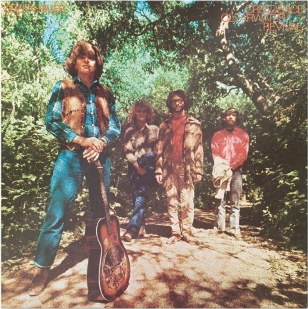 Vinyle Creedence Clearwater Revival Green River - Édition Olive Vert