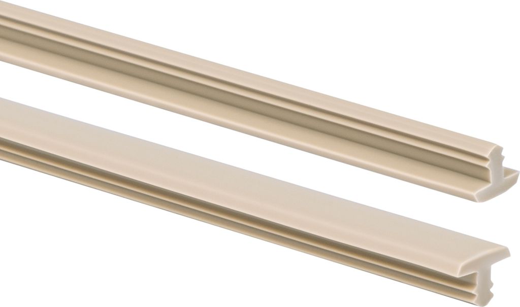 QUEST Rutschhemmendes Treppenprofil 9x9mm, 25m, beige