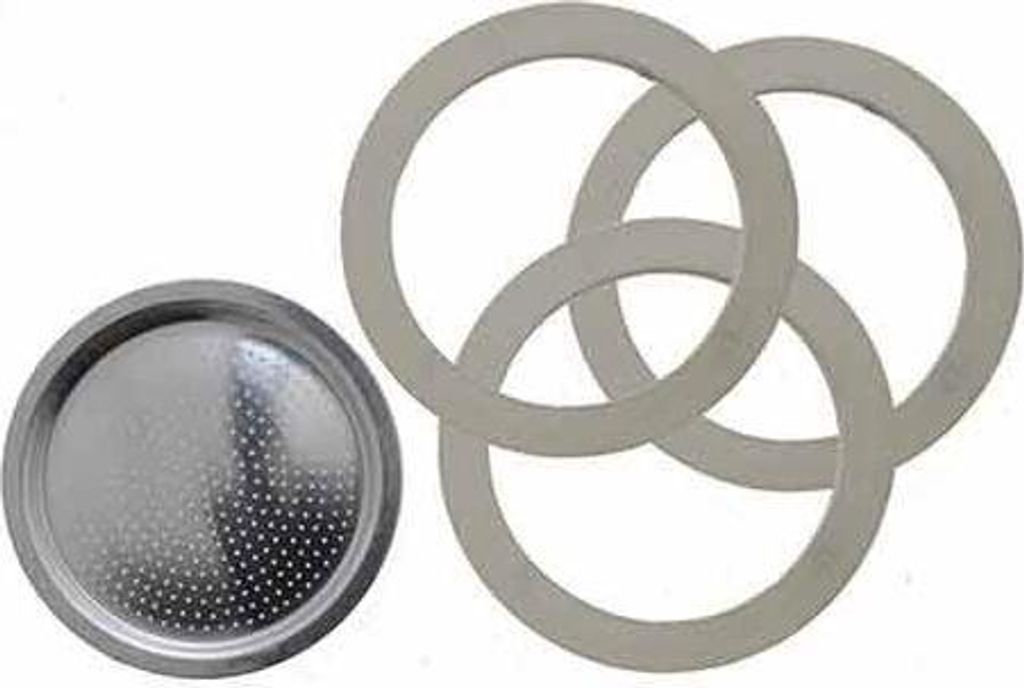 Bialetti sada náhradných dielov 3 tesnenia + 1 filter 9 Obrázok produktu 