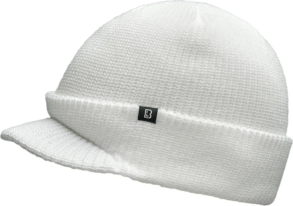 Brandit Shield Cap Bianco Bianco Taglia Unica