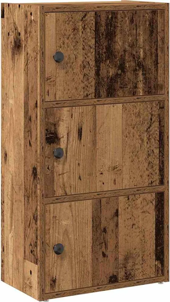 Mobile Libreria SYFAX Legno Vecchio 40 cm - Scaffalatura Industrial Design