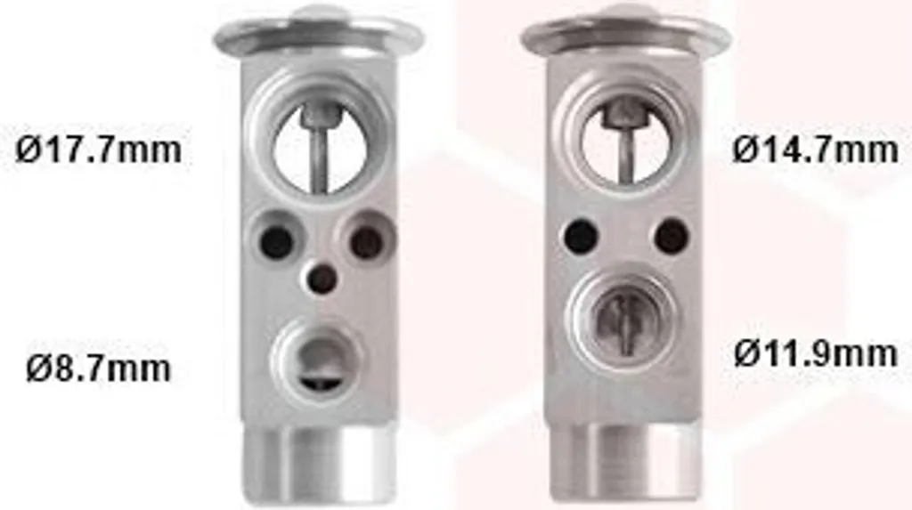 Vanne d'expansion clim Van Wezel pour Opel Astra G Zafira A (0676450)