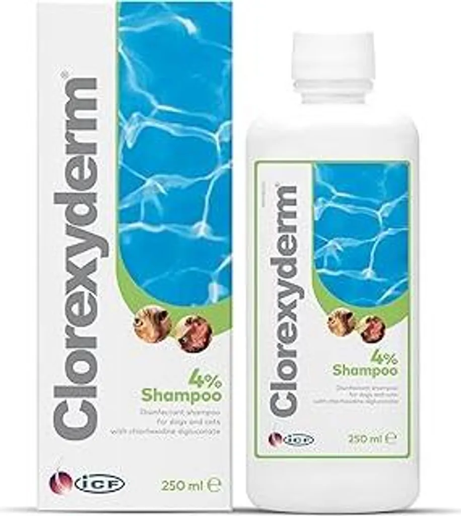 Clorexyderm 4% Shampoo 200ml: Cura della Pelle Irritata Pet
