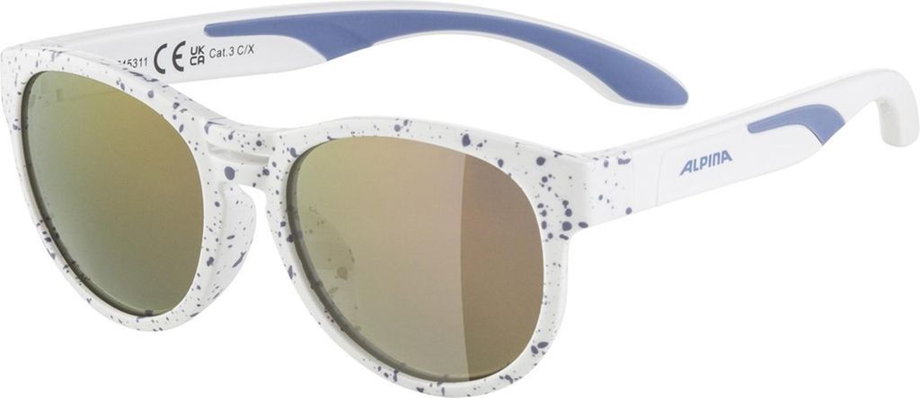 Sonnenbrille Alpina Jola                 weiß-lilac, Glas Produktbild 