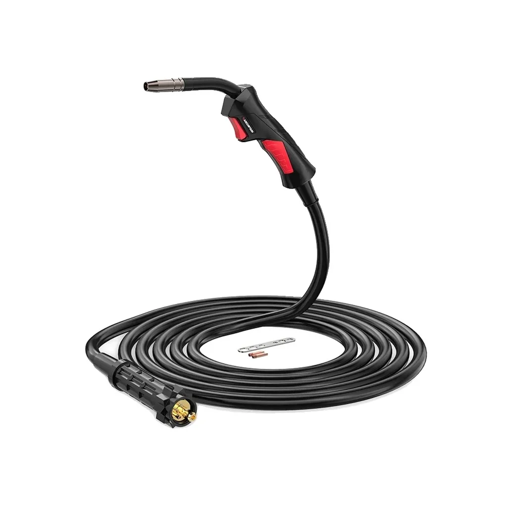 Torche MIG 180A design ergonomique MB15 longueur 3m pour soudure fine