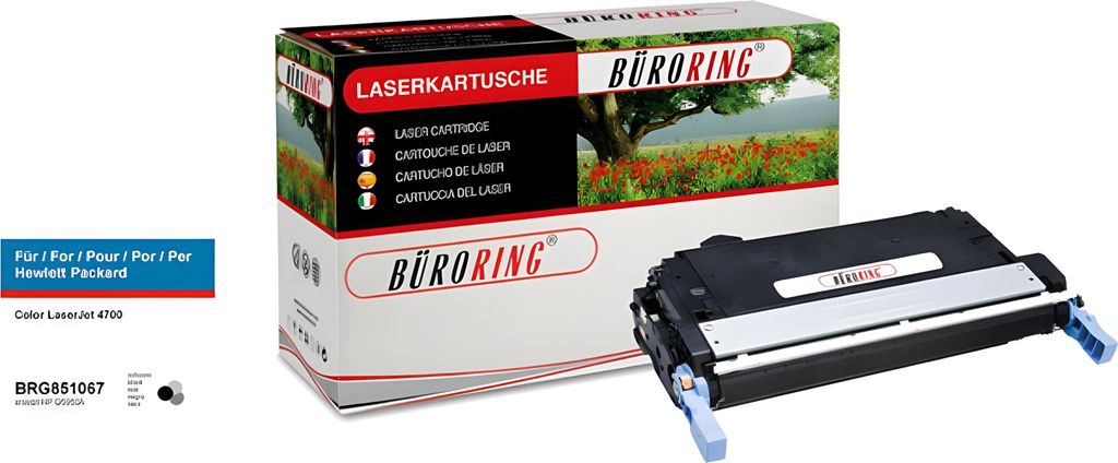 Toner Cartridge schwarz für HP Color LaserJet 4700