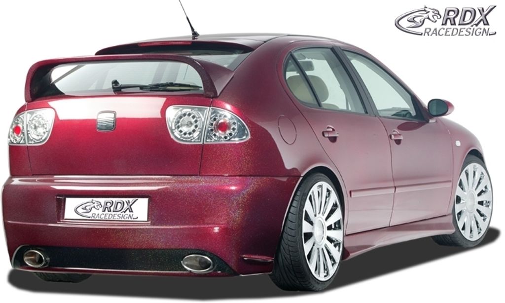 RDX Racedesign Heckspoiler Dachspoiler RDDS066 Fahrzeugdach für SEAT Leon Schrägheck (1M1) Kunststoff