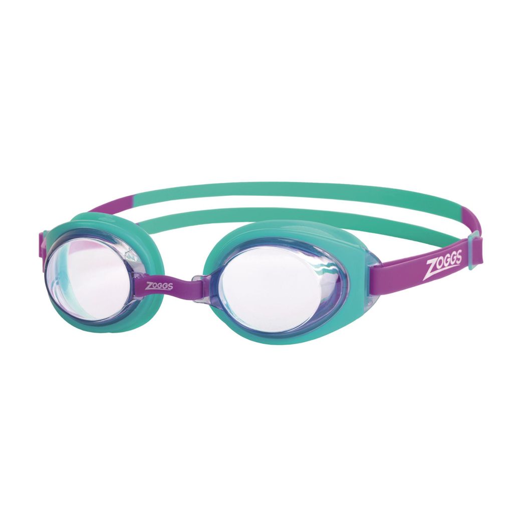 Zoggs - "Ripper" Schwimmbrille für Kinder CS2105 (Einheitsgröße) (Türkis/Violett/Transparent)