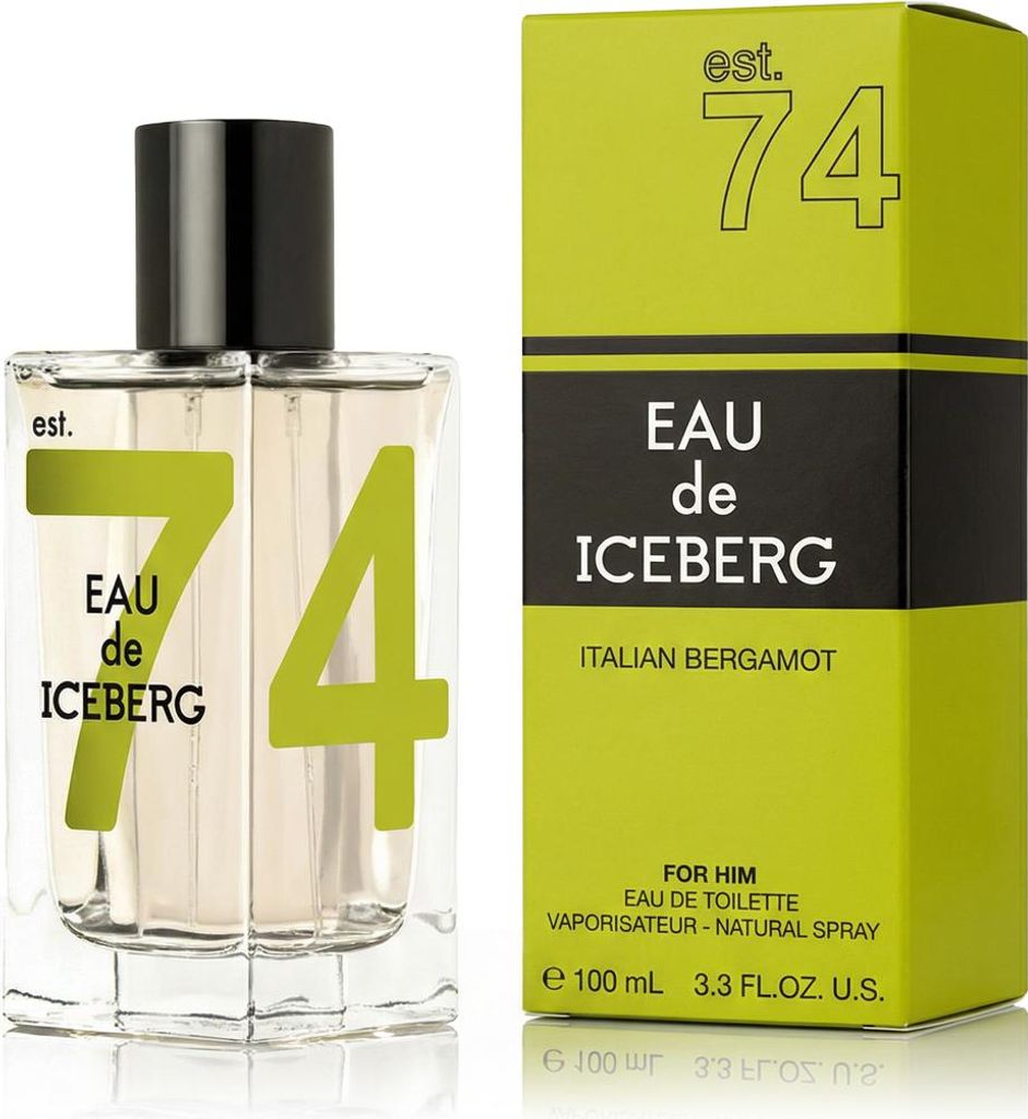 Iceberg Eau de Iceberg Italian Bergamot Eau de Toilette für Herren 100 ml