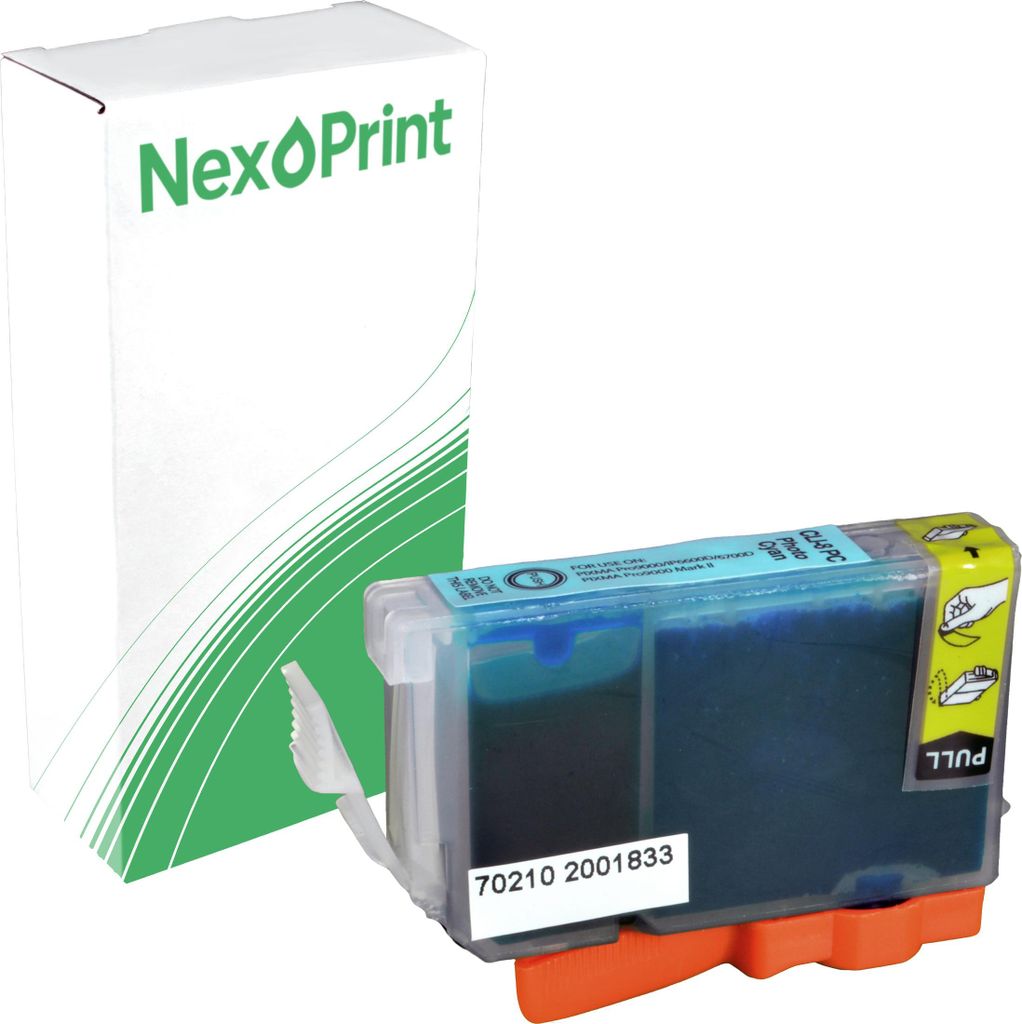 NexoPrint CLI-9PC 0624B001 photo cyan Druckerpatronen kompatibel zu Canon Pixma MP 970 Pixma Pro 9000 Pixma Pro 9000 Mark II ca. 6150 Seiten
