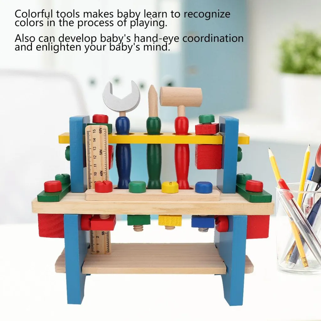Table d'assemblage enfant jouet éducatif pour petit bricoleur DIY