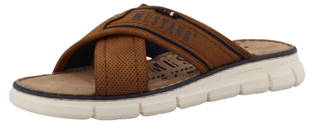 Mustang Herren Pantolette Braun Produktbild 