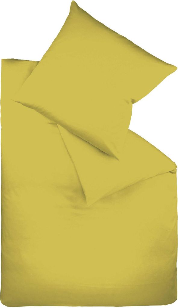 Fleuresse Mako-Satin-Bettwäsche colours oliv 7049