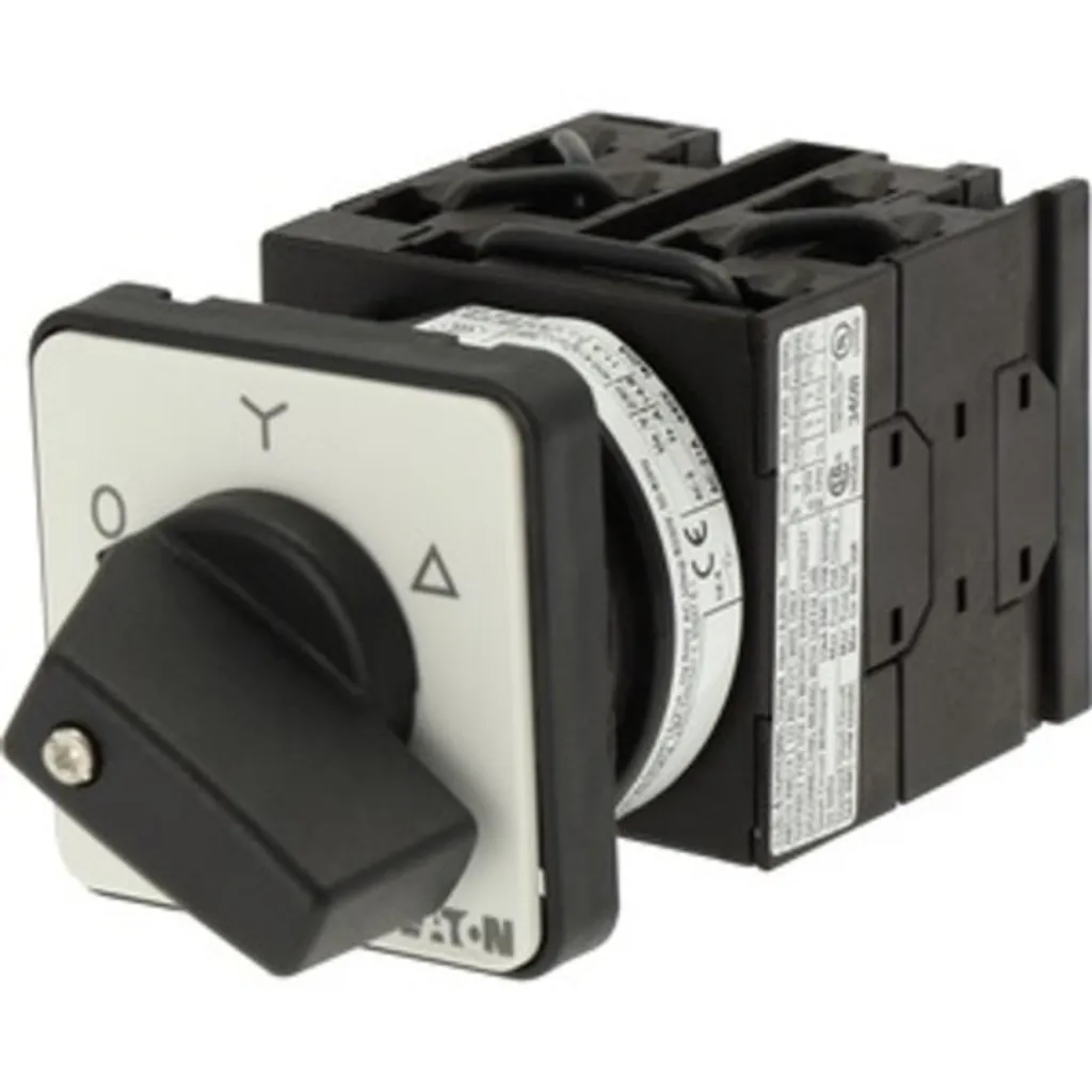 Eaton T0-4-8410/E: Interruttore Elettrico Stella-Triangolo 3P 20A Black