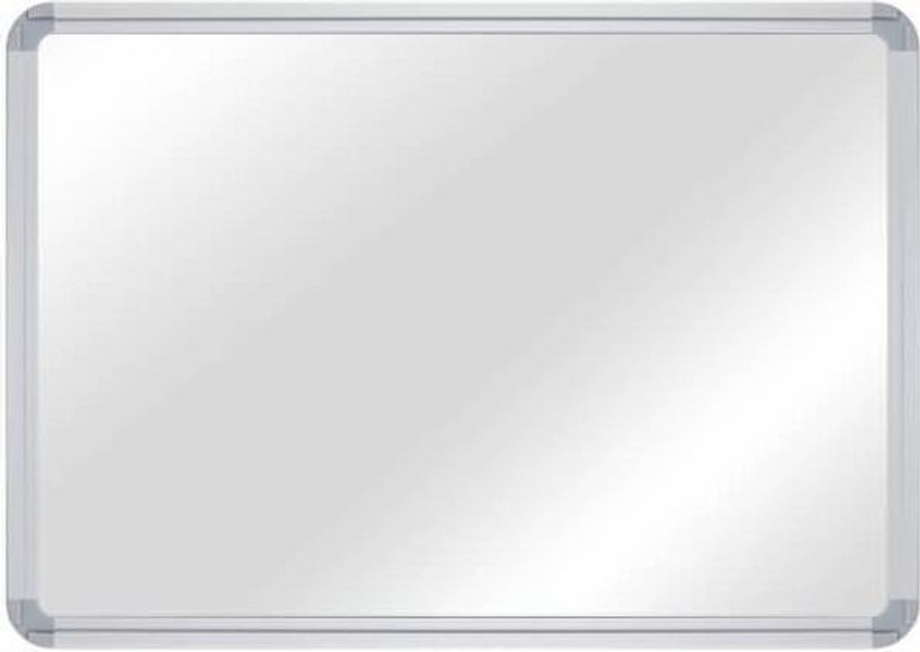 Weiße Glas-Magnettafel 90x60cm, nur für Kraftmagnete Produktbild 