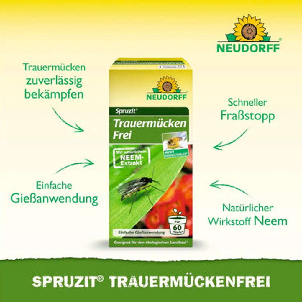 Neudorff Spruzit TrauermückenFrei 30 ml Produktbild 3