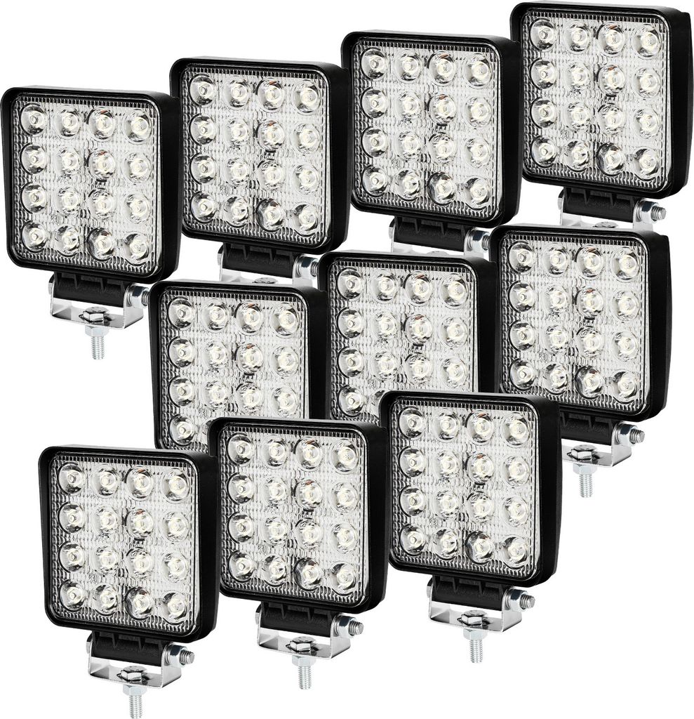 Clanmacy 10x LED Projecteur de travail Projecteur de Image du produit 