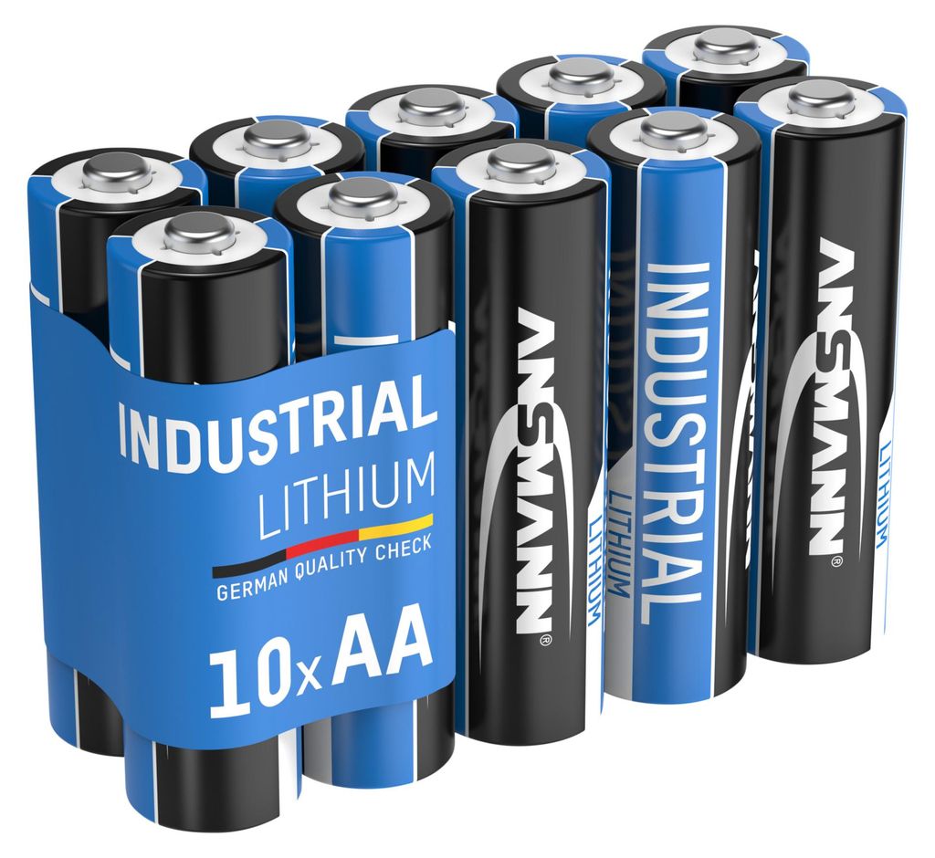 Ansmann 1502-0005, Einwegbatterie, AA, Lithium, 1,5 V, 10 Produktbild 